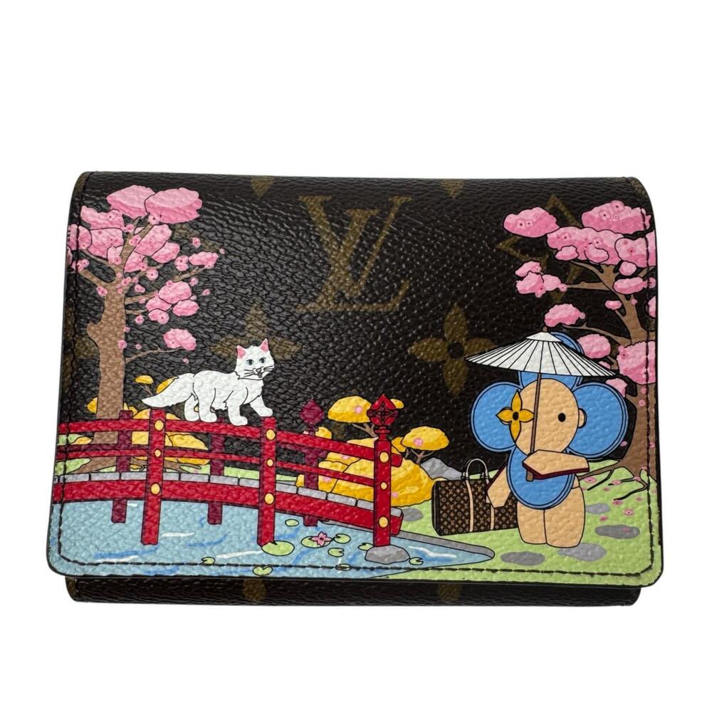 Louis Vuitton Portefeuille Victorine Vivienne M80873 IC Wallet (Limited Edition)